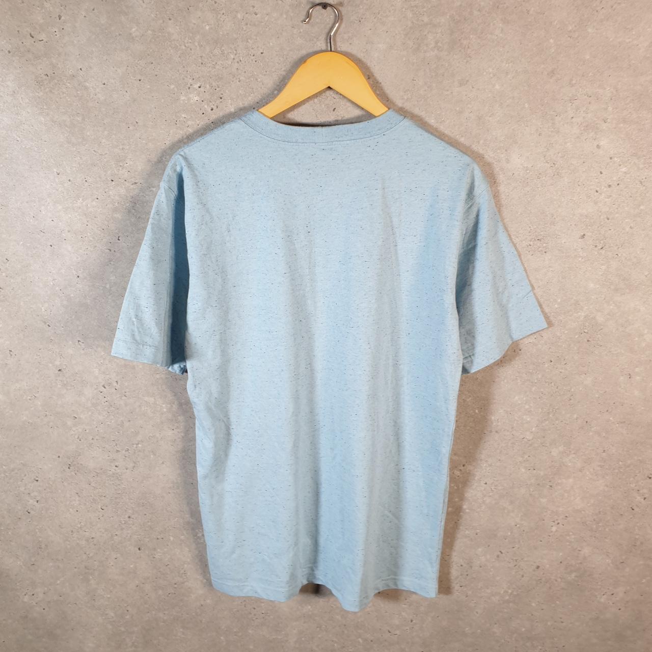 Vintage Carhartt Pocket T Shirt Men’s Small Blue Workwear Chore Utility Loose Fit