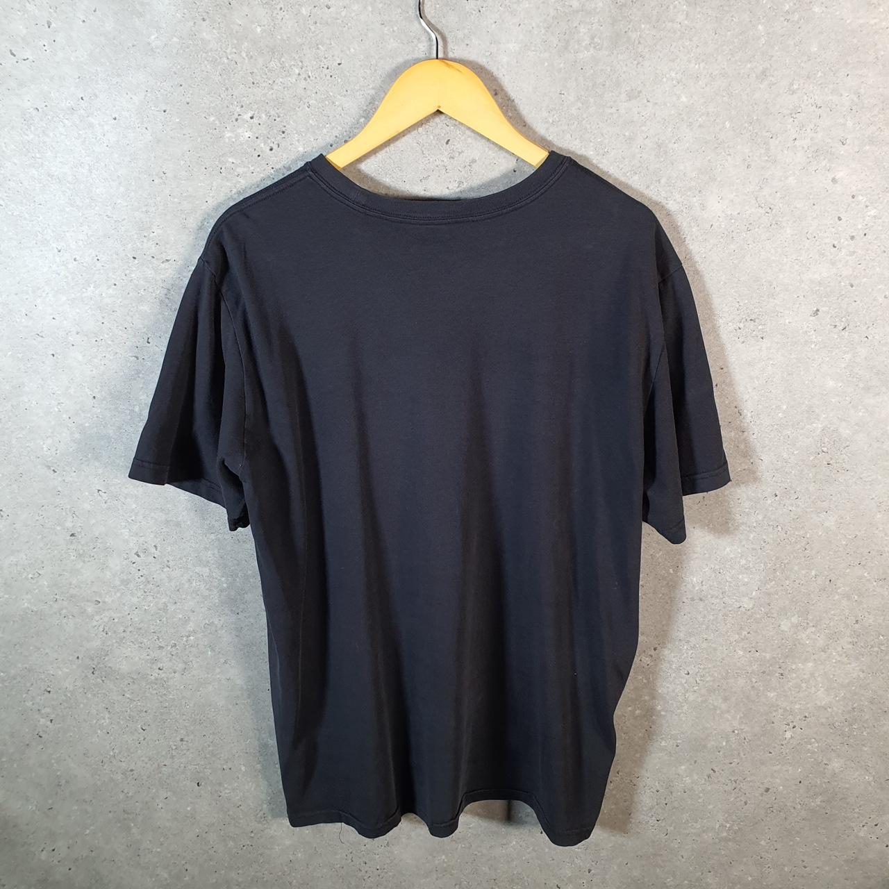 Vintage Nike Dri Fit Spellout T Shirt Men’s XL Bladk Logo Swoosh Athletic