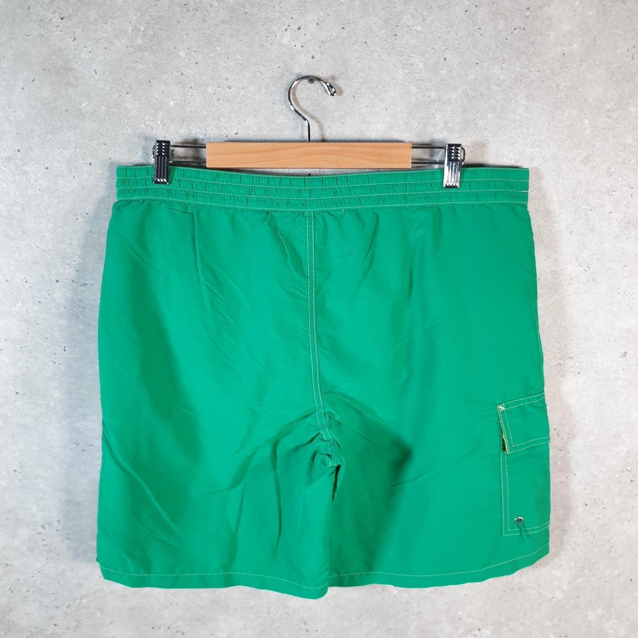 Vintage Ralph Lauren Polo Swim Shorts Swimming Cargo Men’s Medium Green Baggy