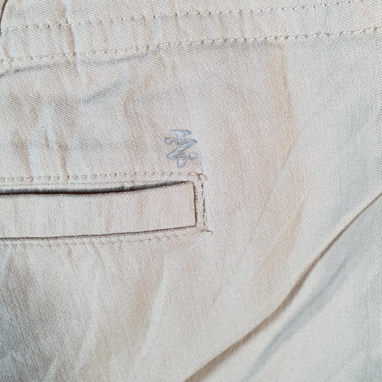 Vintage Izod Golf Chino Shorts Jorts Cargo Womens W34 Brown Baggy Cotton A4416