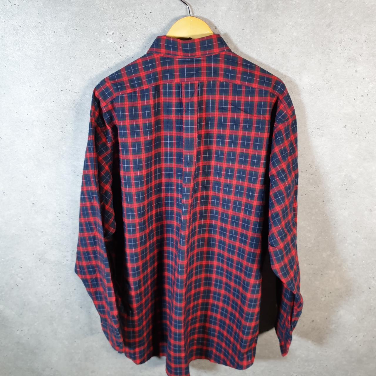Vintage Ralph Lauren Button Down Shirt Men’s XL Checkered Blake Pony Cotton