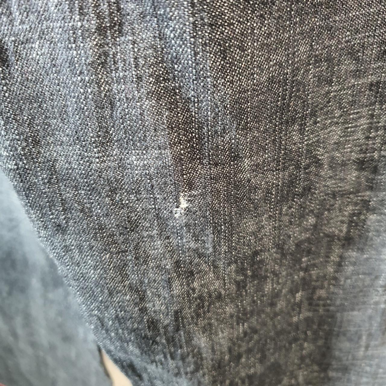 Vintage Exco Baggy Y2K Hip Hop Jeans Mens W34 L30 Grey Embroidered Denim Wide Leg Big Fish Vintage