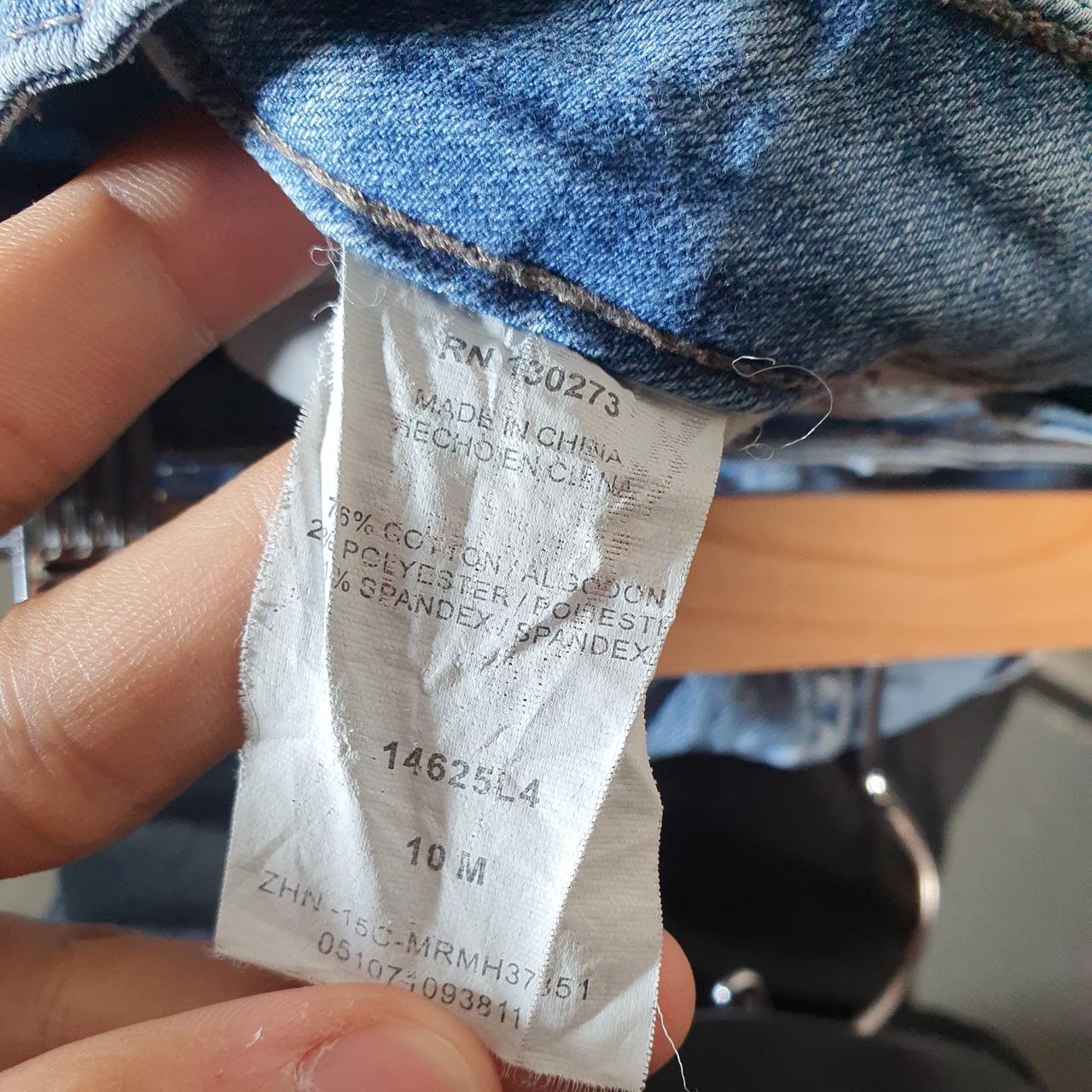 Vintage Lee Low Rise Baggy Shorts Jorts Cargo Womens W28 Blue Relaxed Denim A4559