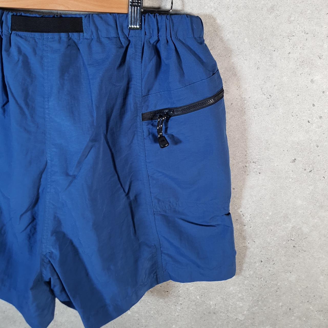 Vintage The North Face TNF Shorts Jorts Chino Cargo Womens XL Blue Baggy Cotton