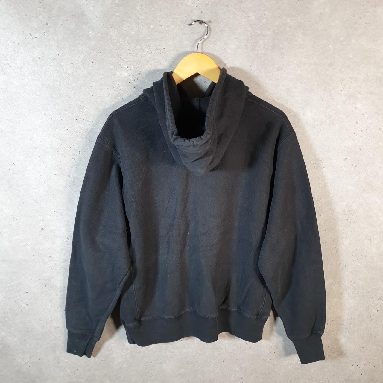 Vintage Champion Reverse Weave Hoodie Men’s M Black Pro Sport Pullover