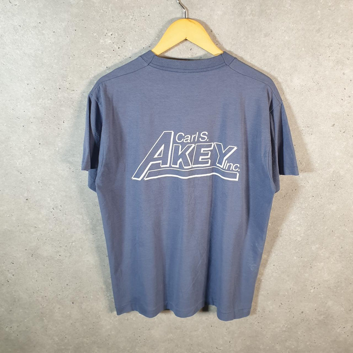 Vintage Fruit of the Loom World Pork Expo 1996 Iowa USA Single Stitch T Shirt Men’s Large Blue
