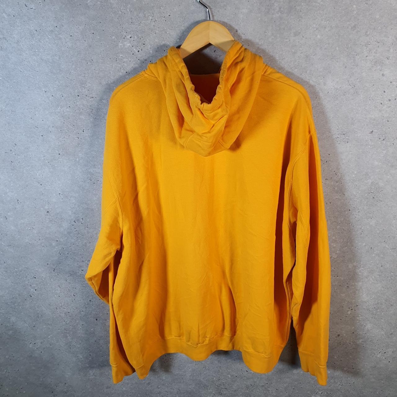 Vintage NFL Green Bay Packers Hoodie Mens 2XL Yellow Pullover USA Pro Sport