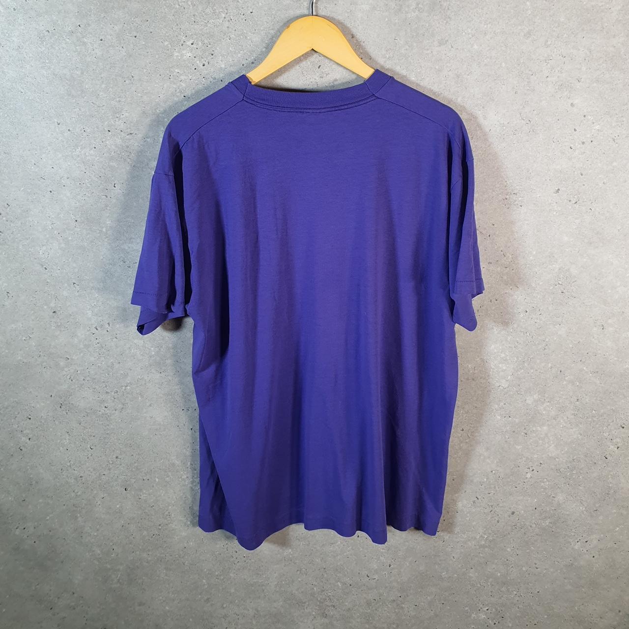 Vintage Montreal Festival USA 90s Single Stitch T Shirt Men’s Large Purple C8735