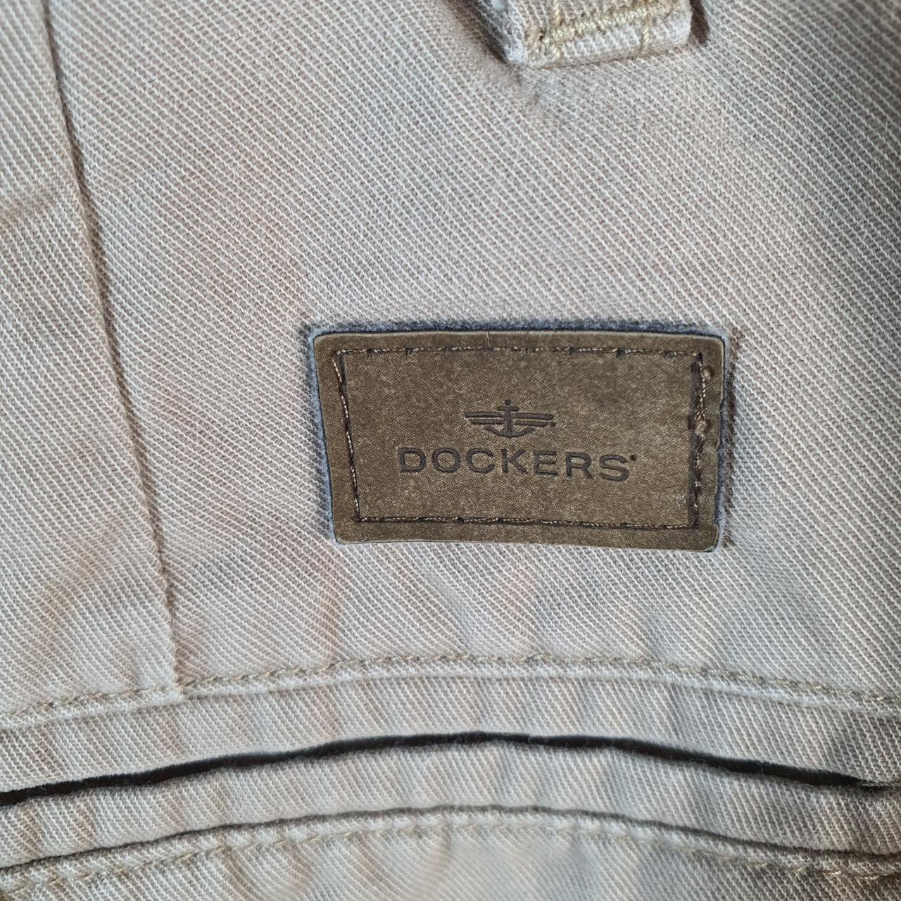 Vintage Dockers Chino Shorts Jorts Cargo Men’s W36 Brown Baggy Cotton A4448