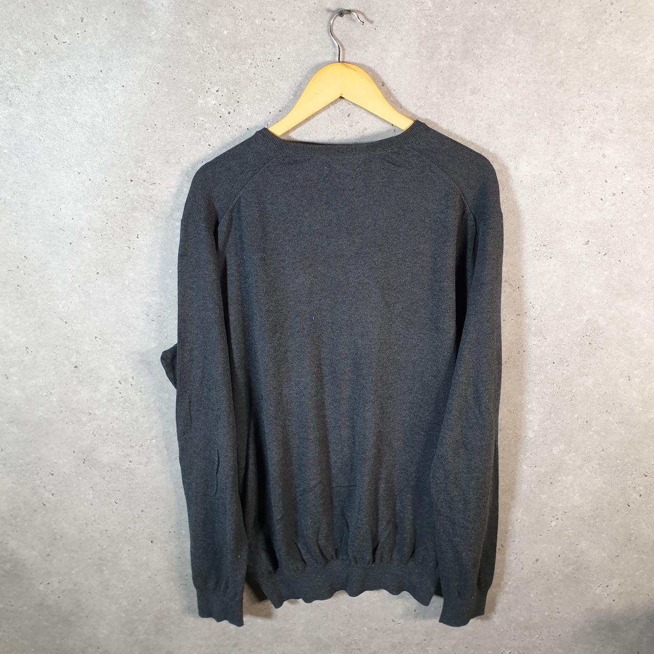 Vintage Ralph Lauren Polo Sweatshirt Men’s XL Tall Grey Pima Cotton Pullover Pony