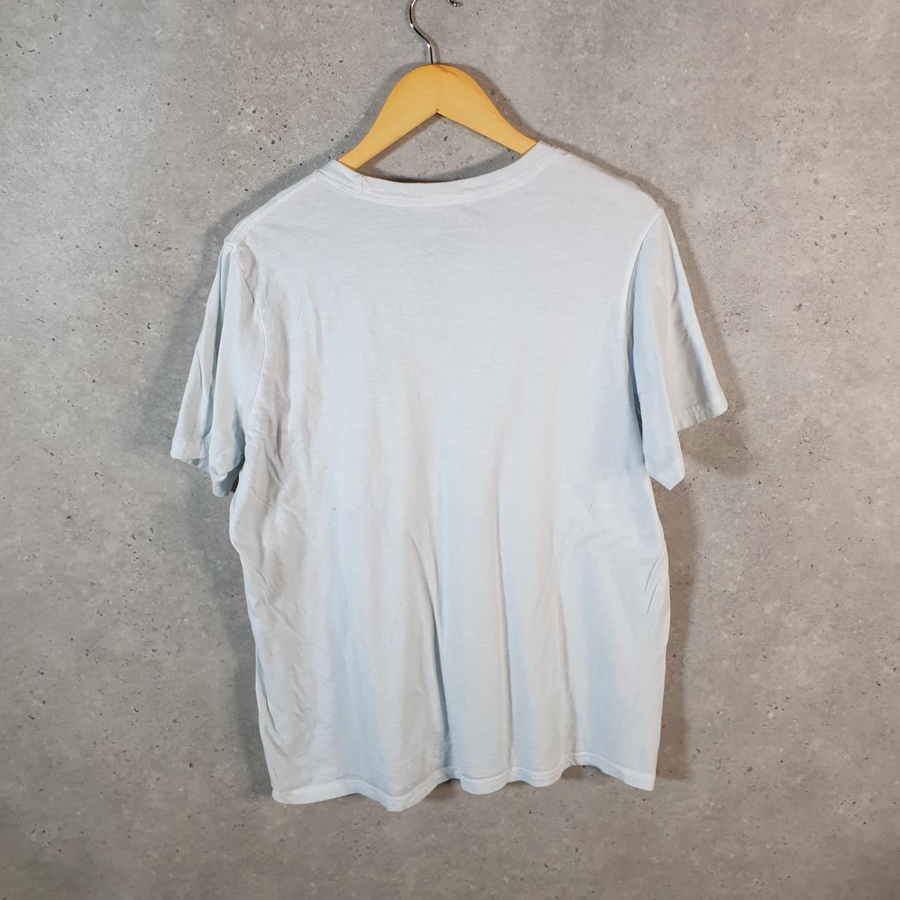 Vintage Adidas Amplifier T Shirt Shirt Men’s Large White Three Stripes Logo Athletic