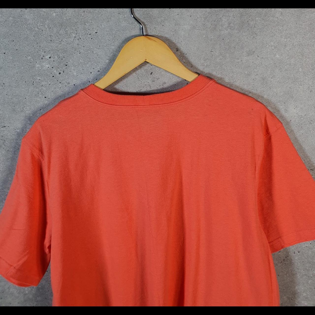 Vintage Carhartt Pocket T Shirt Womens XL Orange Workwear Chore Utility Loose Fit C9229