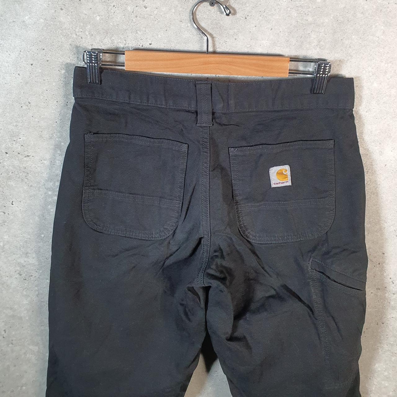 Vintage Carhartt Carpenter Trousers Mens W30 L29 Black Relaxed Fit Workwear USA