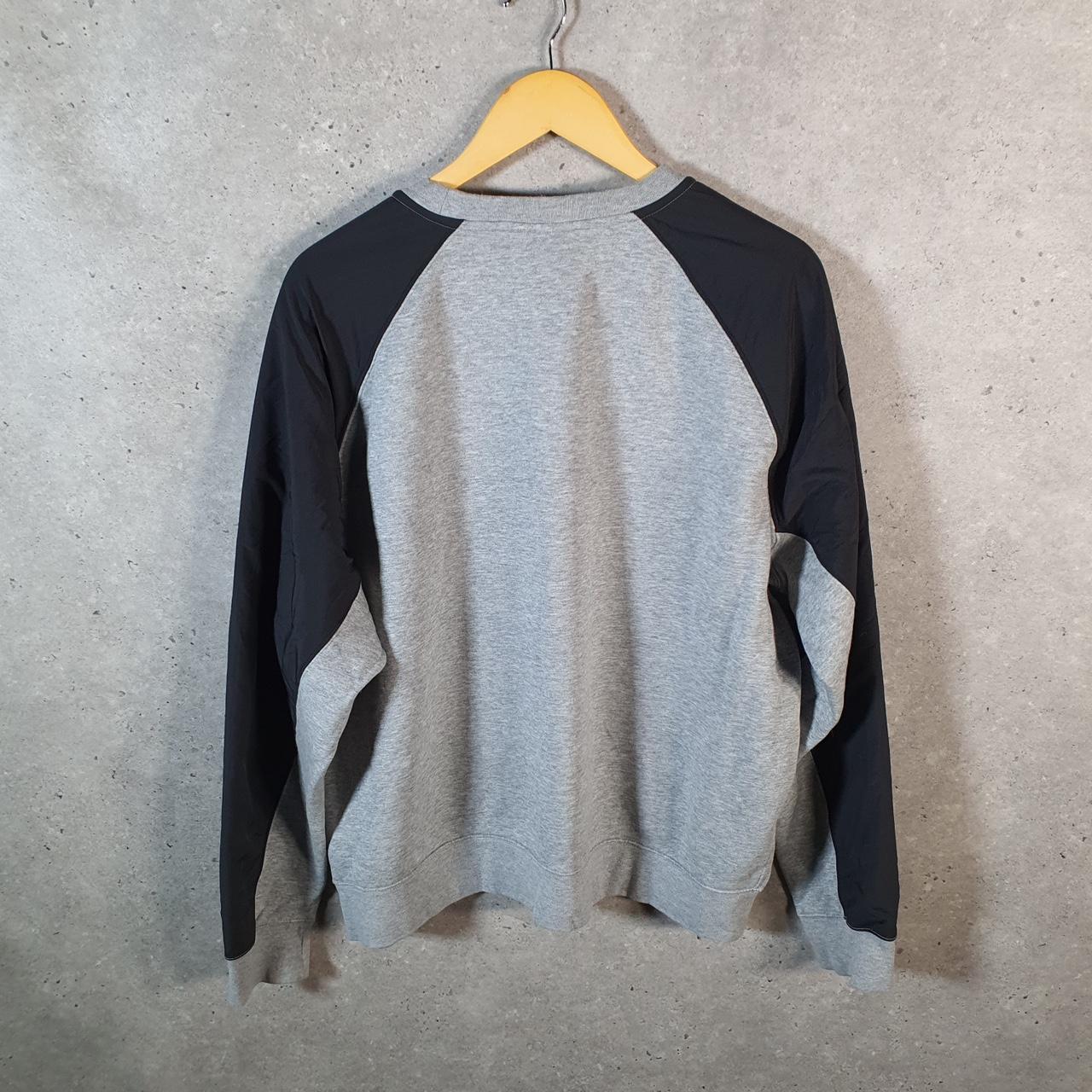 Vintage Nike Club Sweatshirt Men’s Large Grey Swoosh Y2K Pullover Logo