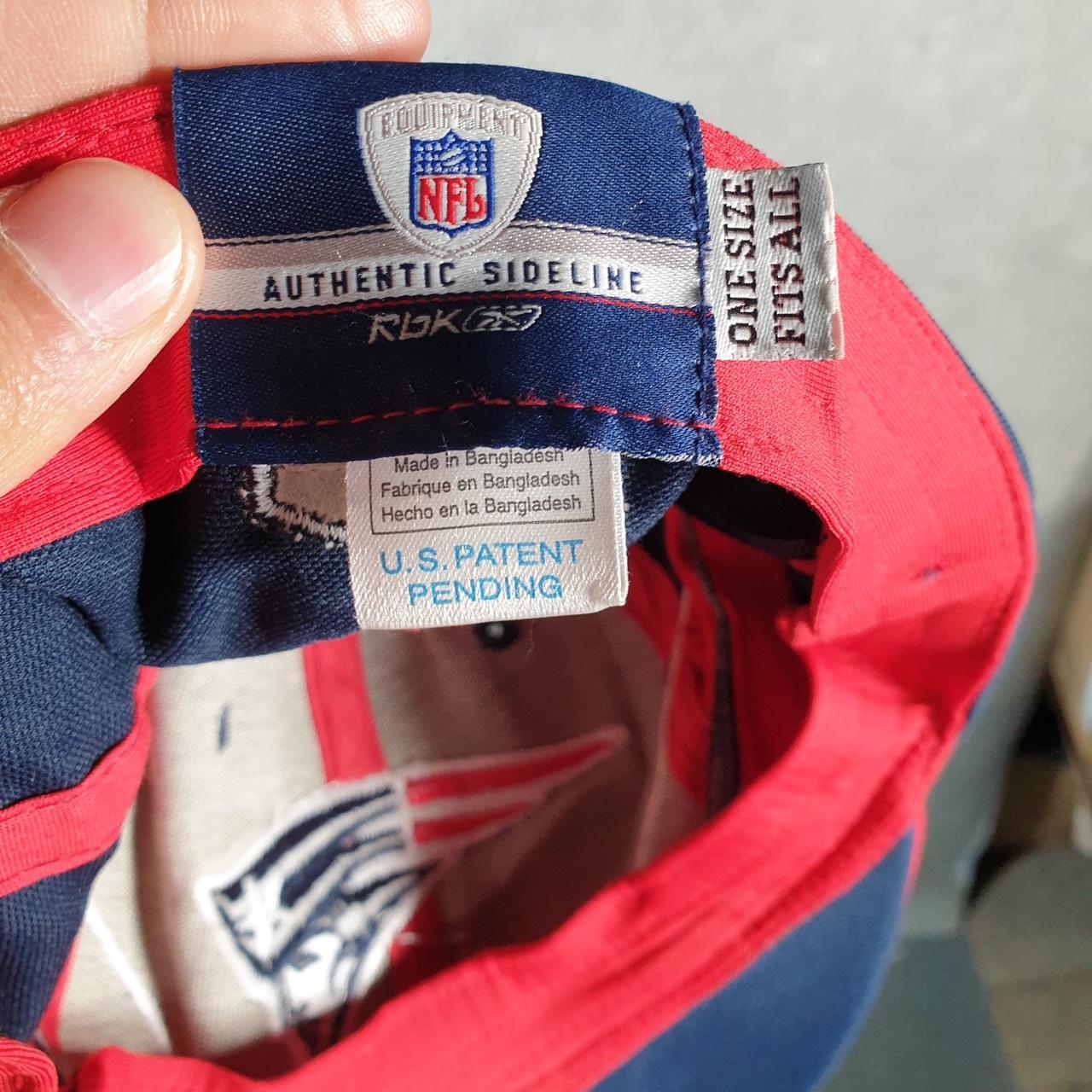 Vintage NFL Reebok New England Patriots Cap Men’s USA Spellout Athletic C8530