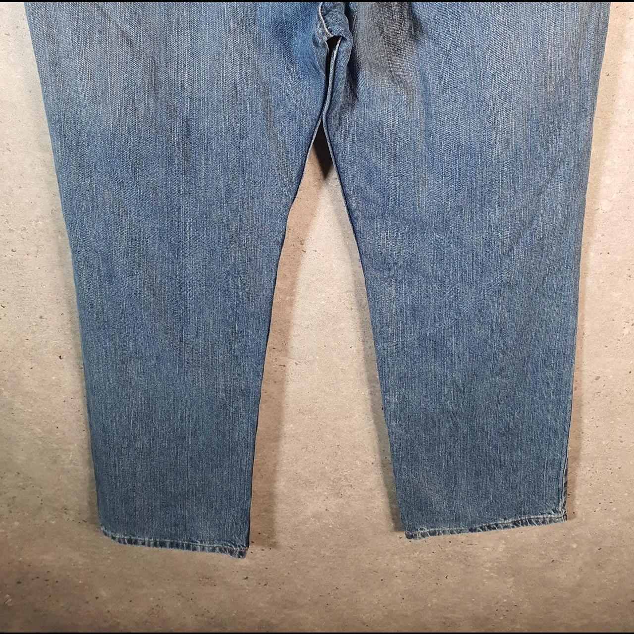 Vintage Carhartt Workwear Carpenter Jeans Mens W38 L32 Blue Denim Relaxed Fit USA