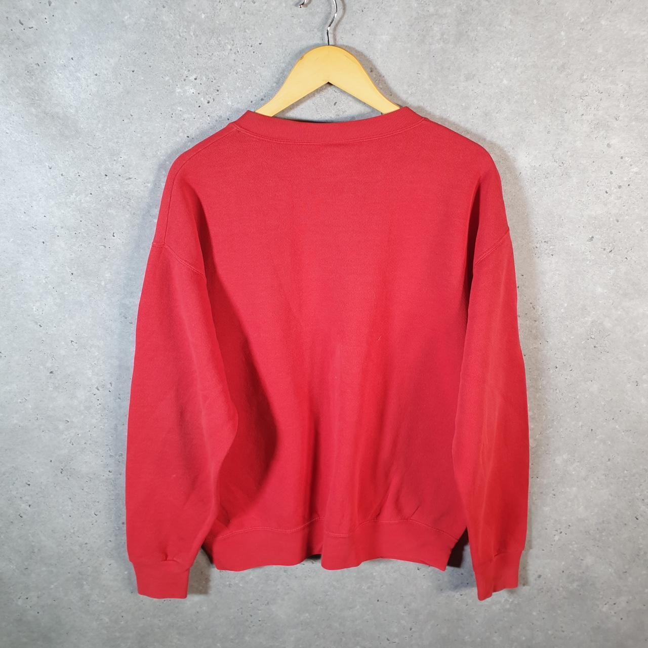 Vintage Lee Sport Ohio State Buckeyes NFL Sweatshirt Men’s Medium Red USA Pullover