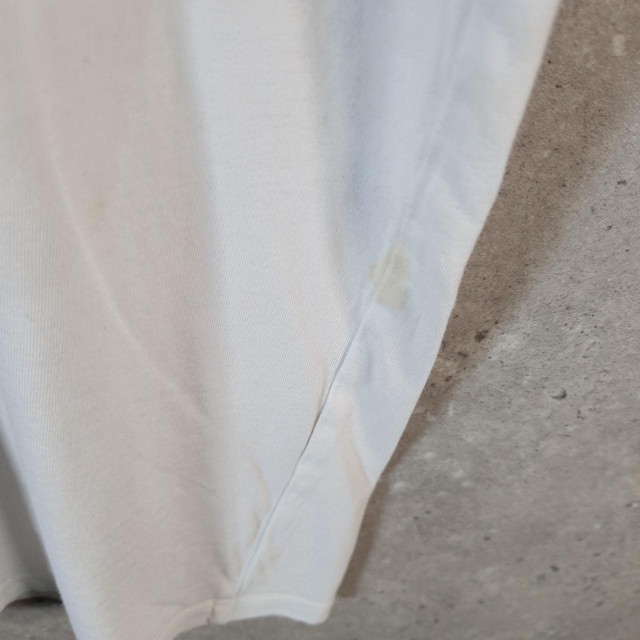 Vintage Levis Spellout T Shirt Shirt Men’s Large White Logo Athletic Casual