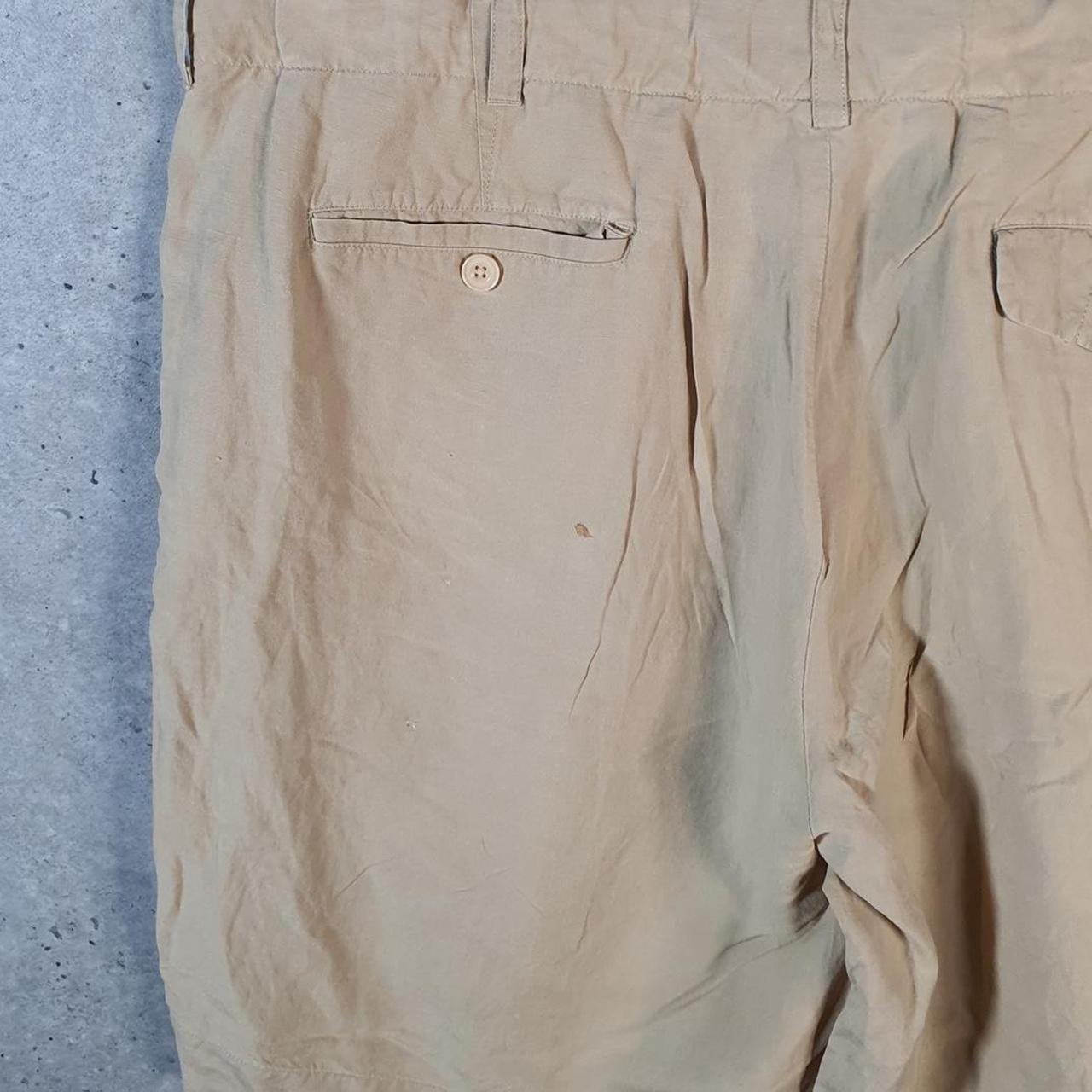 Vintage Ralph Lauren Polo Shorts Jorts Cargo Men’s W36 Brown Baggy Cotton Big Fish Vintage