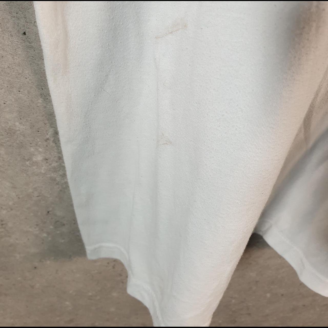 Vintage Adidas Go To Performance T Shirt Men’s XL White Three Stripes Logo Athletic