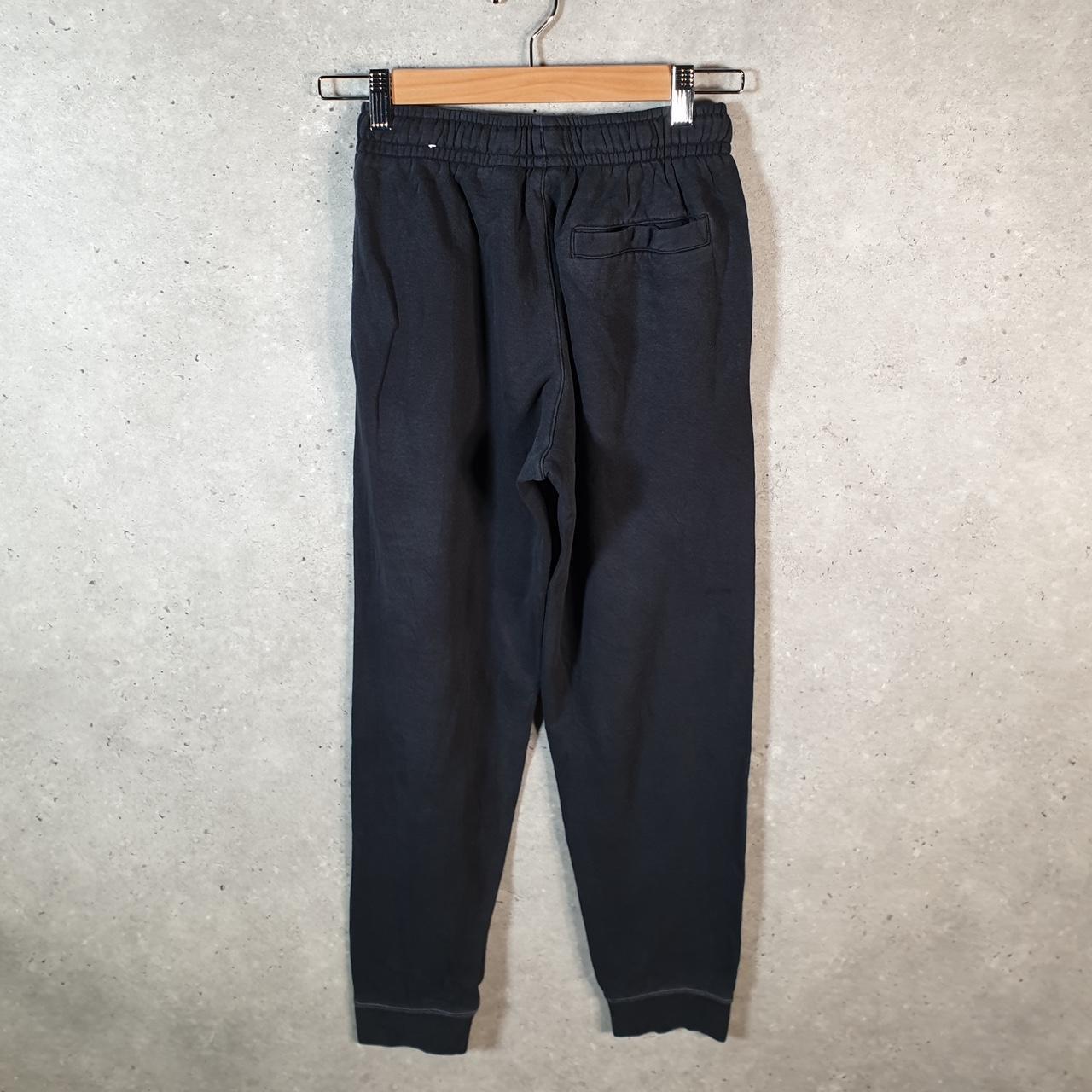 Vintage Nike Just Do It Sweatpant Joggers Womens Large Black Swoosh Sports Tracksuit Big Fish Vintage