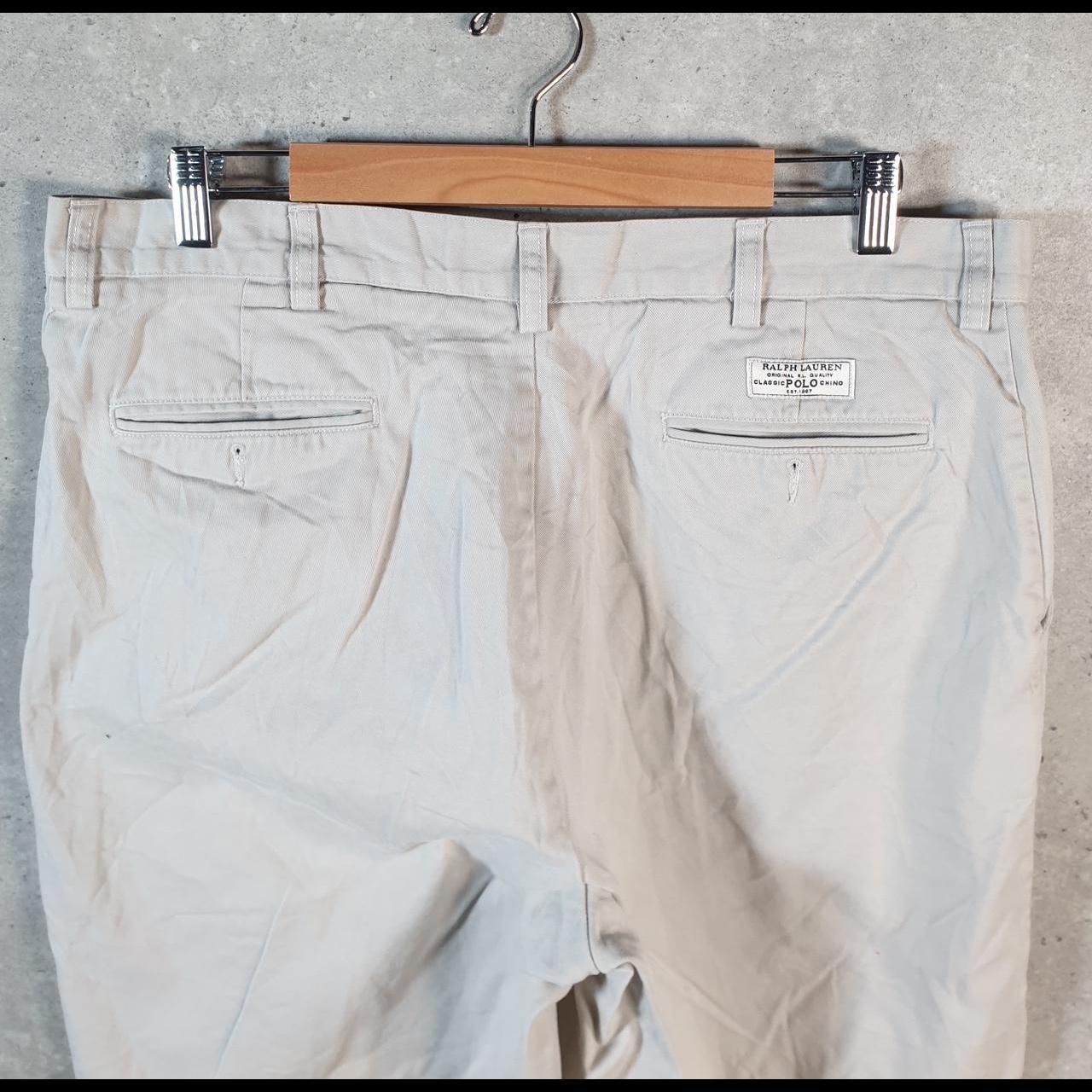 Vintage Ralph Lauren Polo Shorts Jorts Chino Cargo Men’s W36 Brown Baggy Cotton