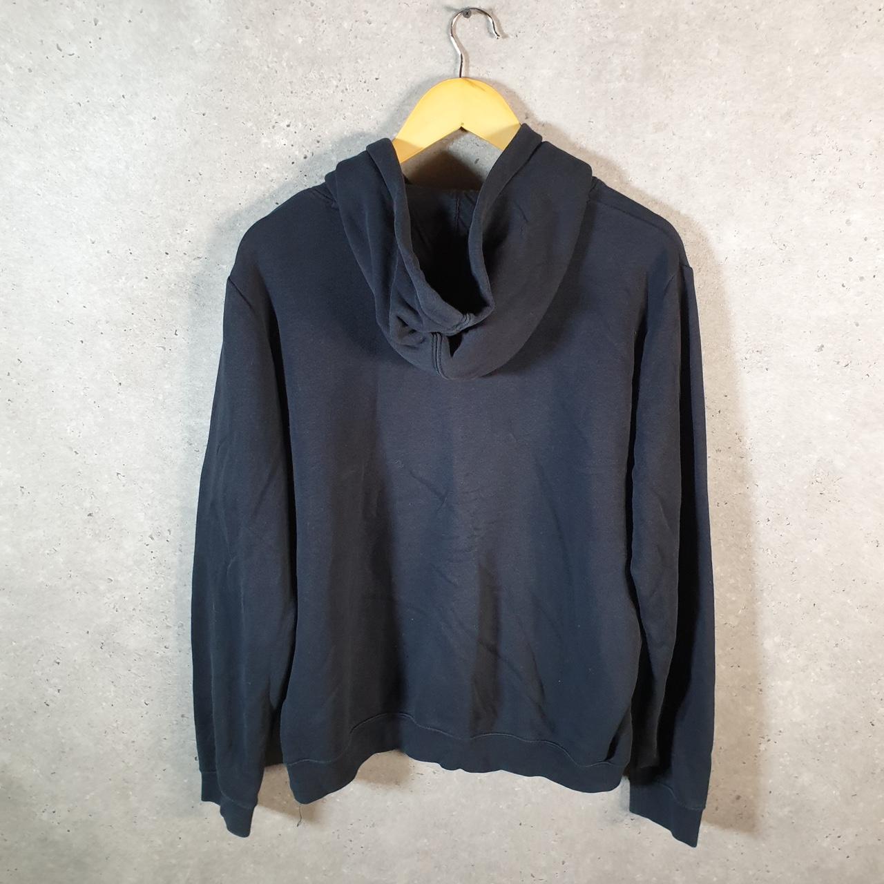 Vintage Nike Rome Swimming Hoodie Men’s 2XL Black Swoosh Y2K Pullover