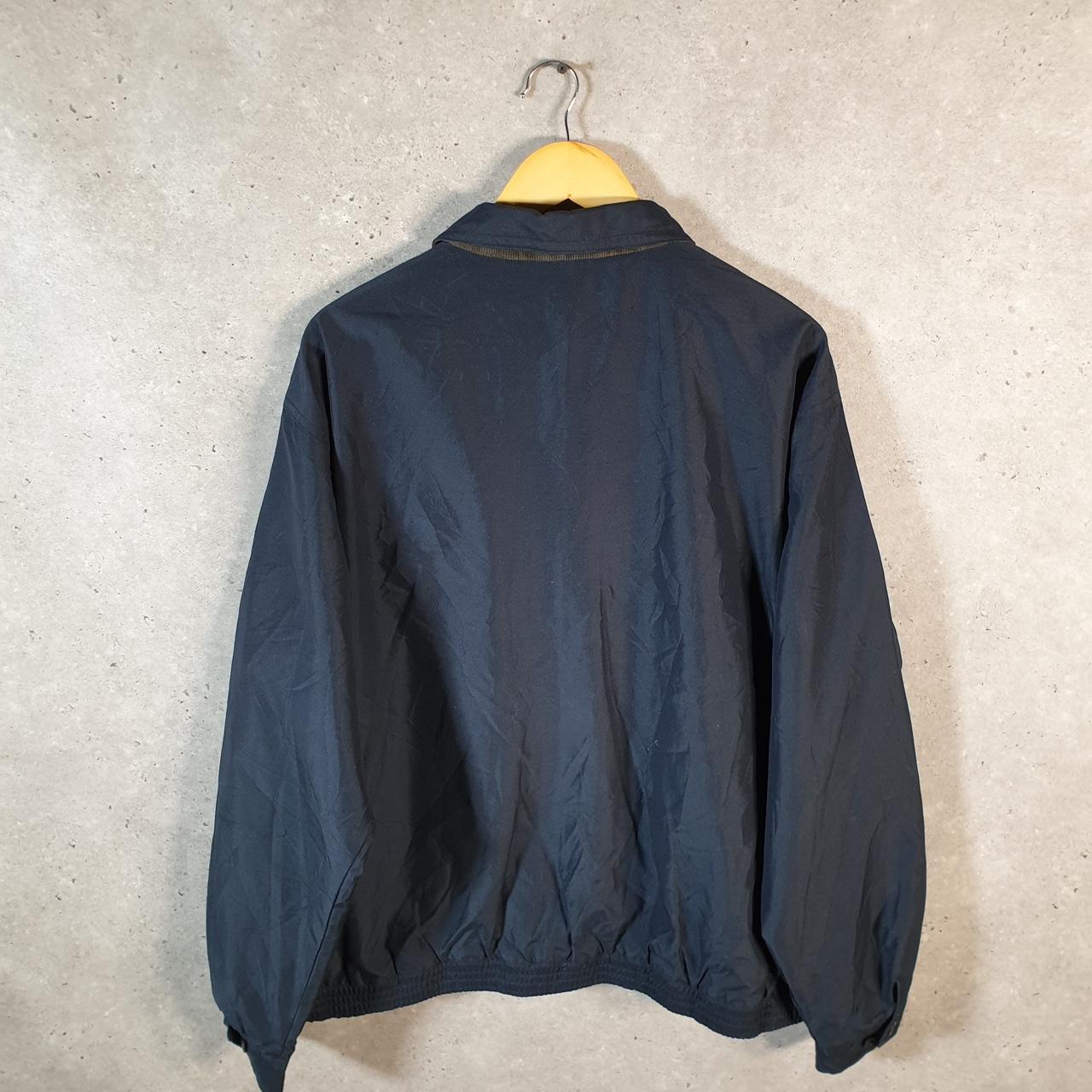 Vintage Chaps Ralph Lauren Polo Harrington Bomber Jacket Men’s XL Black Full Zip