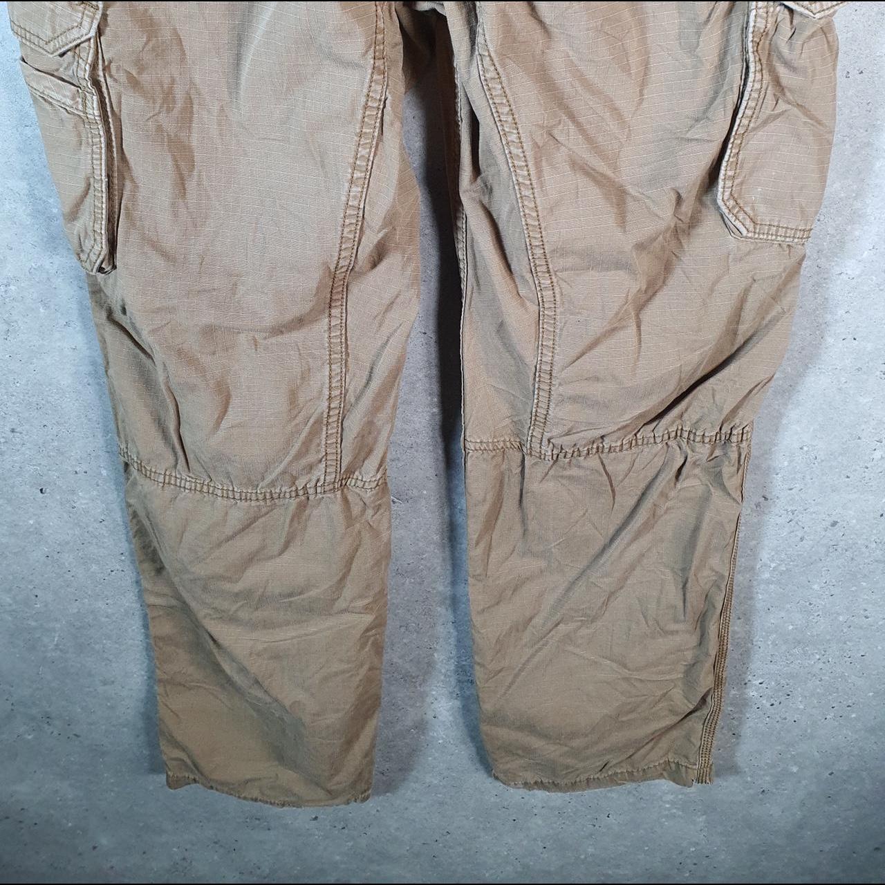 Vintage Carhartt Carpenter Trousers Mens W38 L34 Brown Relaxed Fit Workwear USA