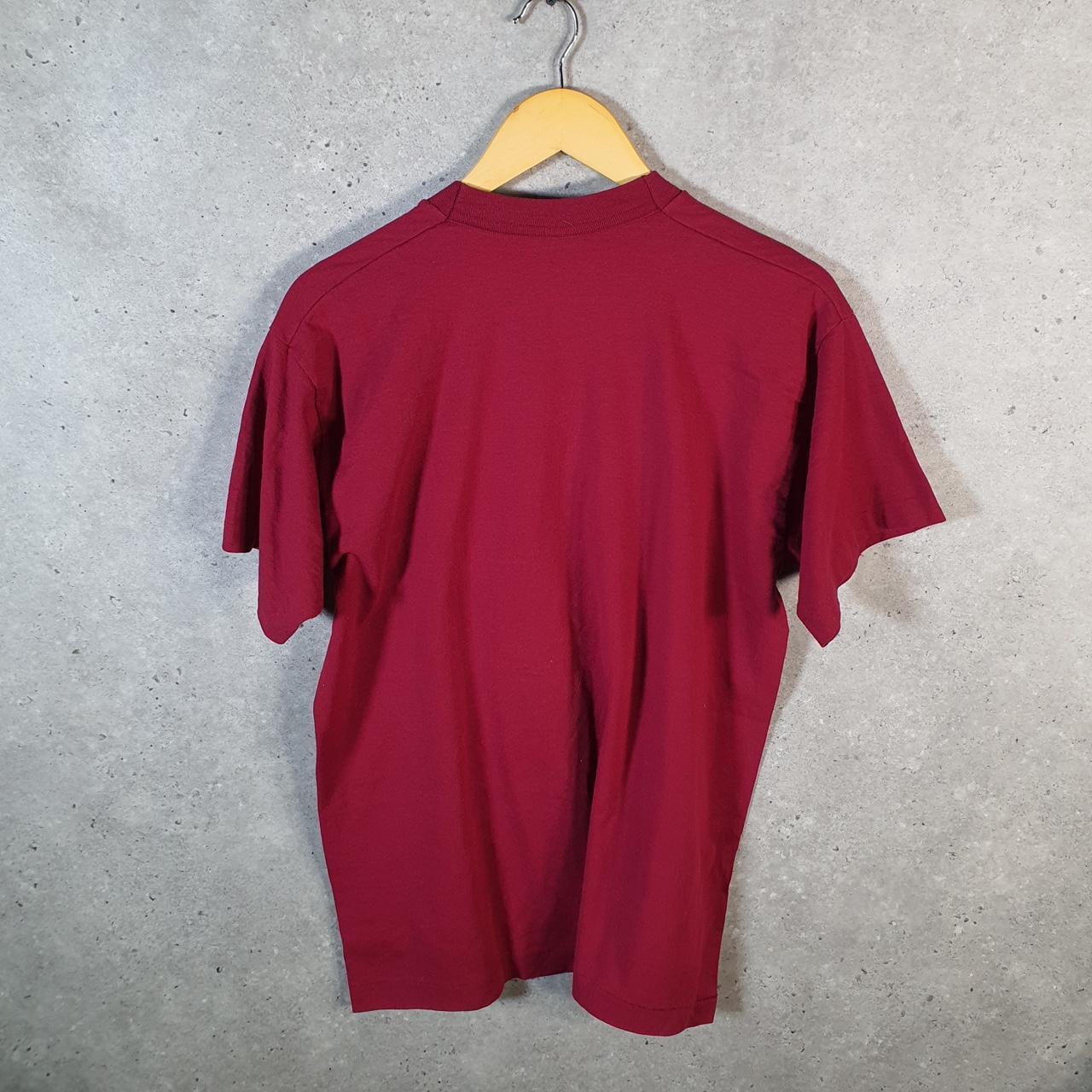 Vintage Fruit Of The Loom Pfizer Sam Jam 1997 USA Single Stitch T Shirt Men’s L Red