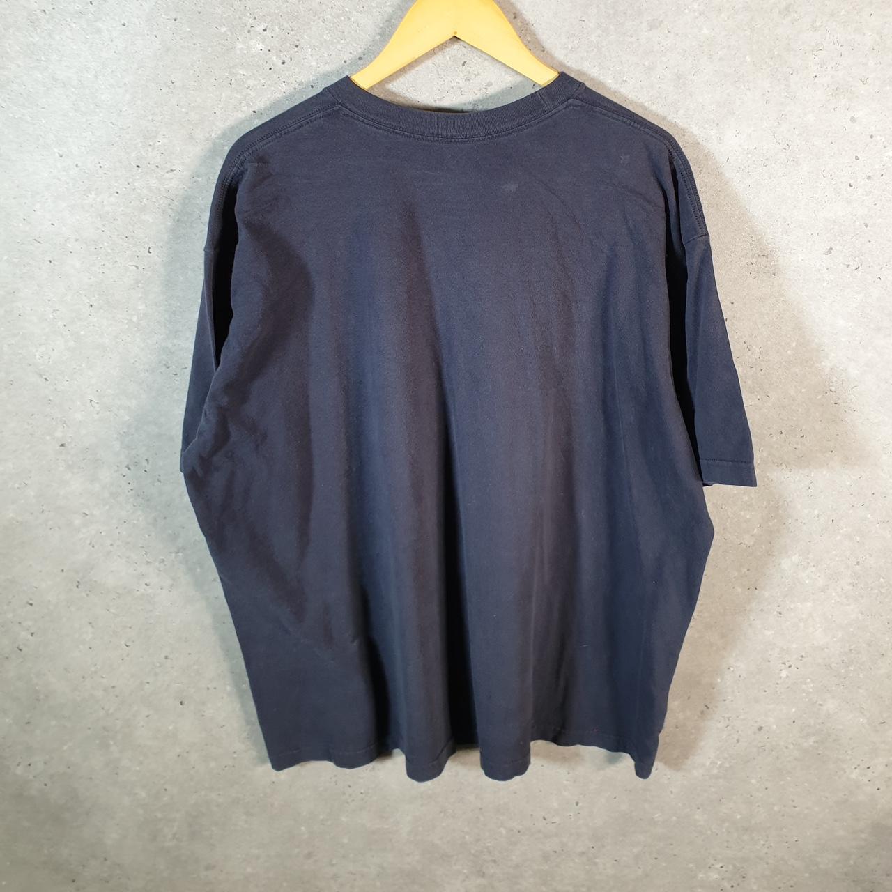 Vintage Adidas Spellout T Shirt Men’s XL Black Three Stripes Athletic