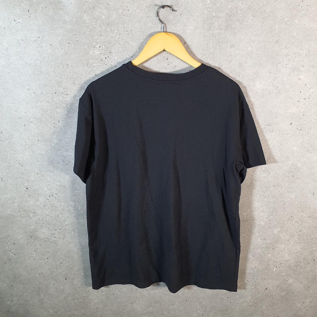 Vintage Disney Land Mickey Mouse T Shirt Men’s Large Black Logo Graphic Cartoon