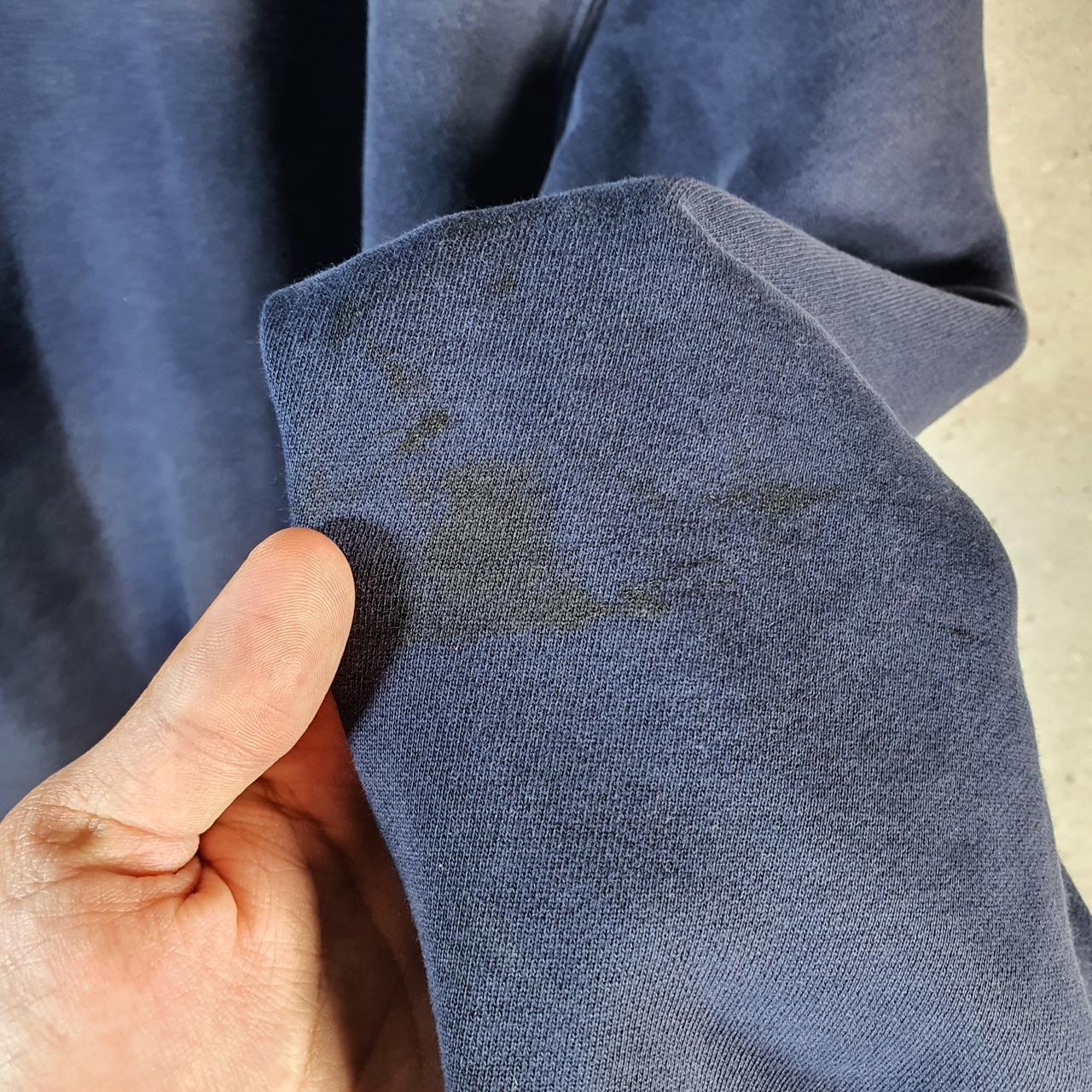 Vintage Ralph Lauren Polo Sweatshirt Men’s XL Navy Blue Boxy Baggy Cotton Pullover Pony