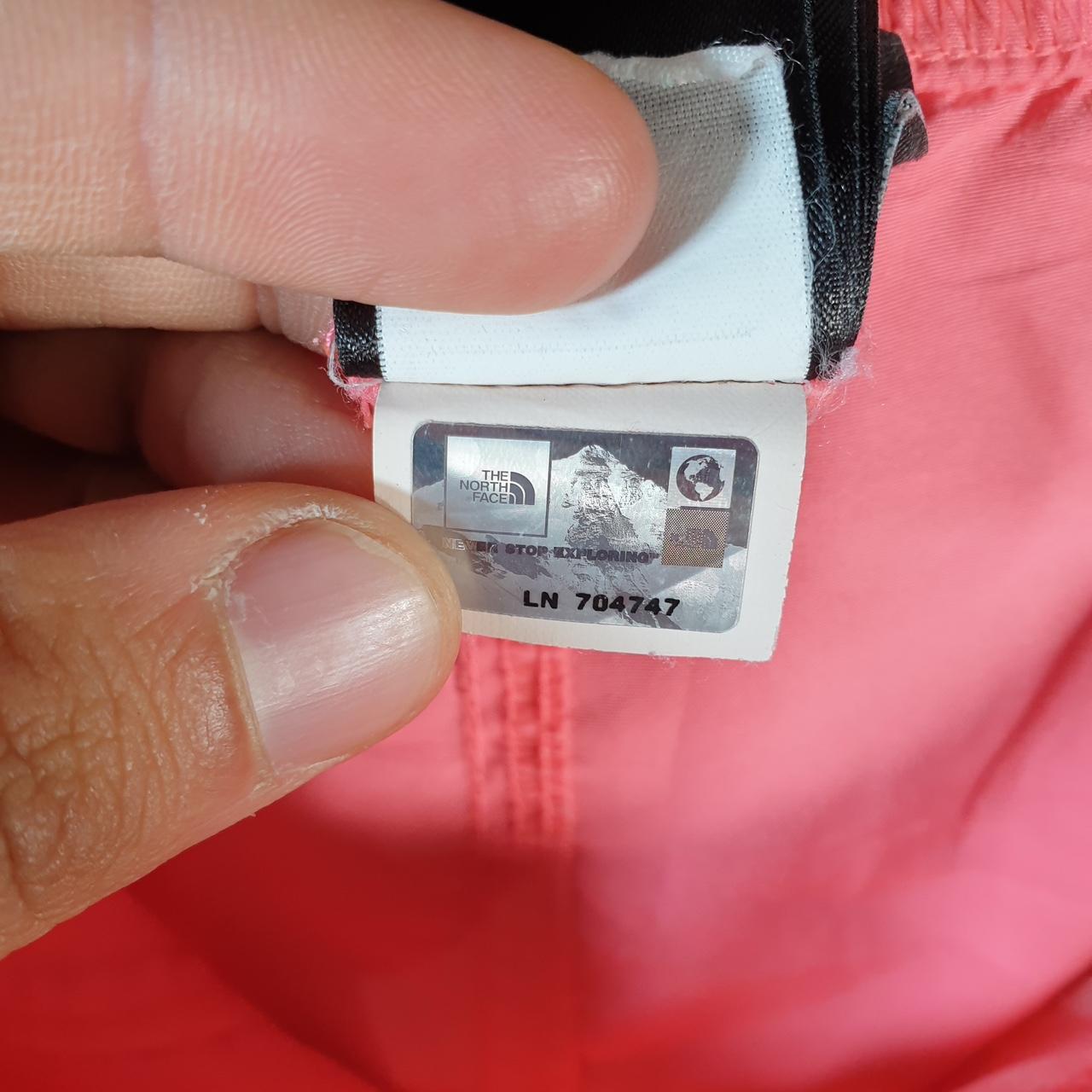 Vintage The North Face TNF Shorts Jorts Chino Cargo Womens Large Pink Baggy Cotton