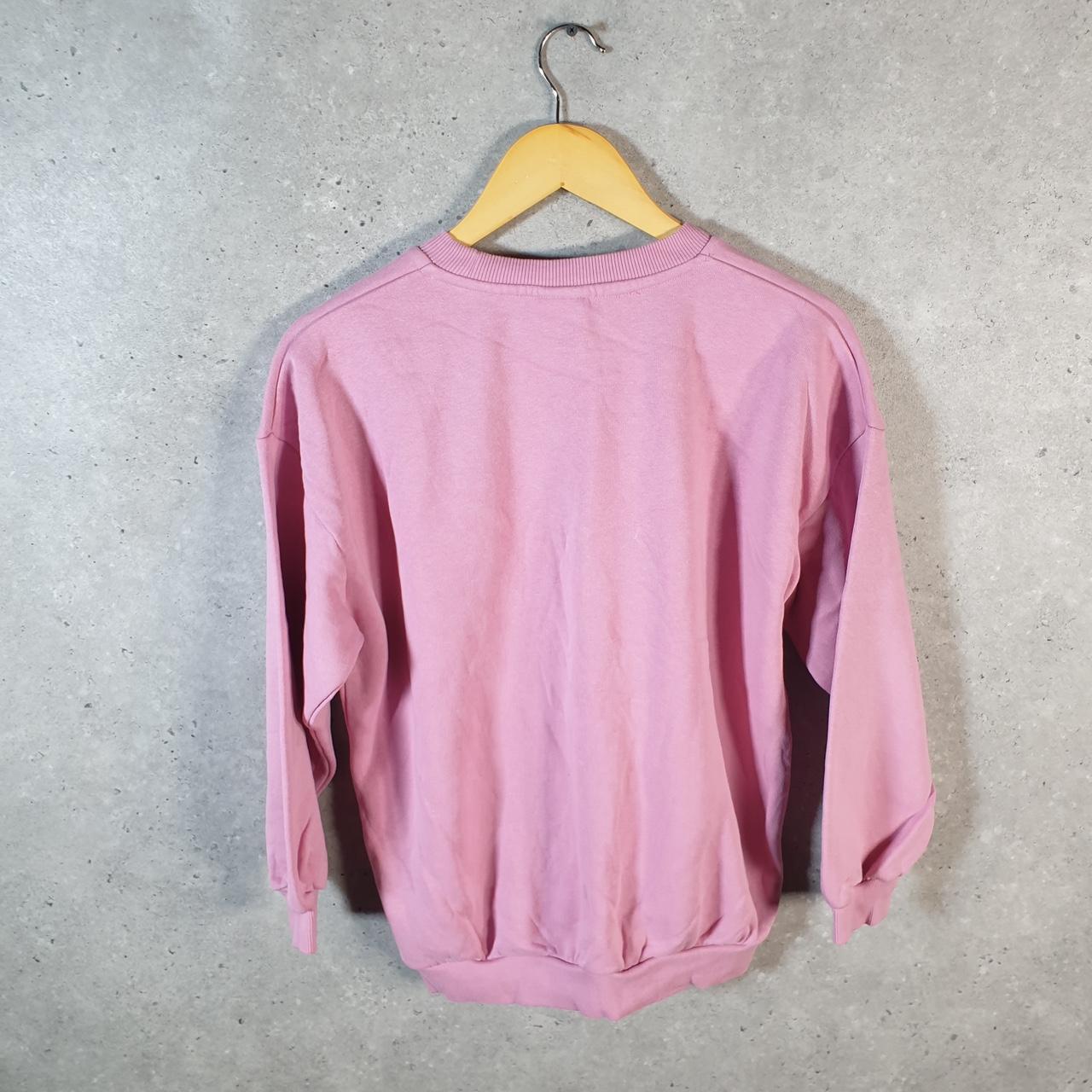 Vintage Nike Spellout Hoodie Girls Large Pink Swoosh Y2K Pullover Logo