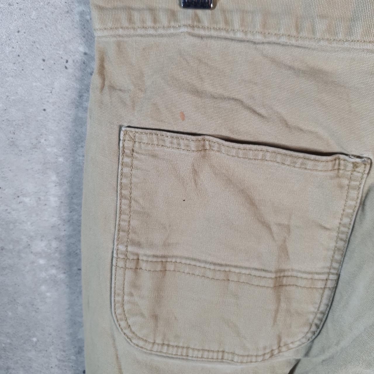 Vintage Carhartt Carpenter Trousers Mens W30 L30 Brown Relaxed Fit Workwear USA