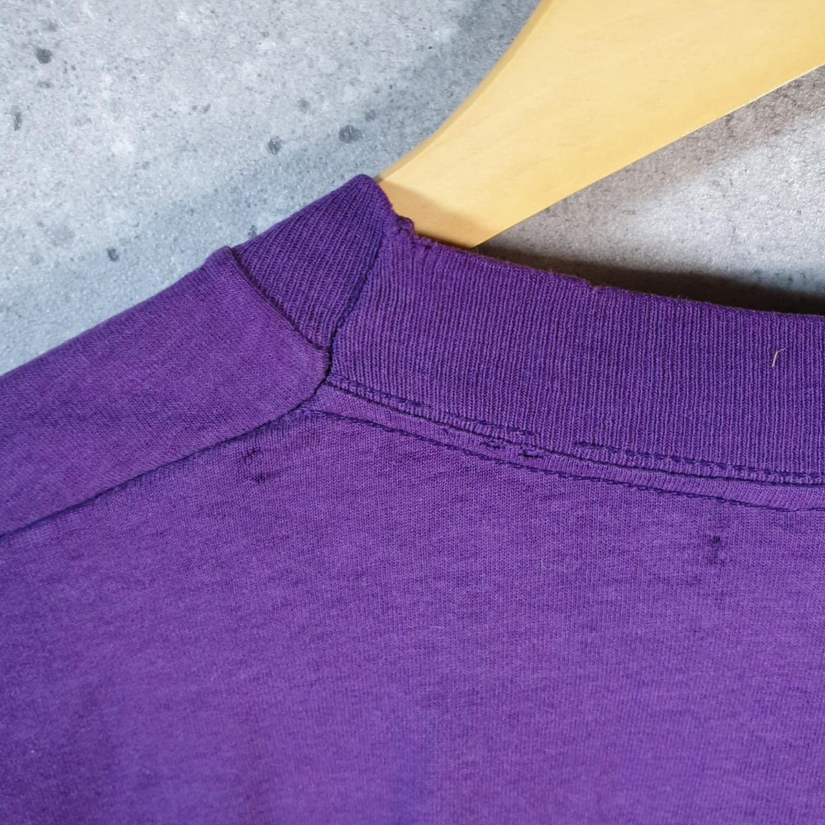 Vintage Fruit of the Loom Otter Trail Lake Minnesota 90s Single Stitch T Shirt Men’s Medium Purple C8807