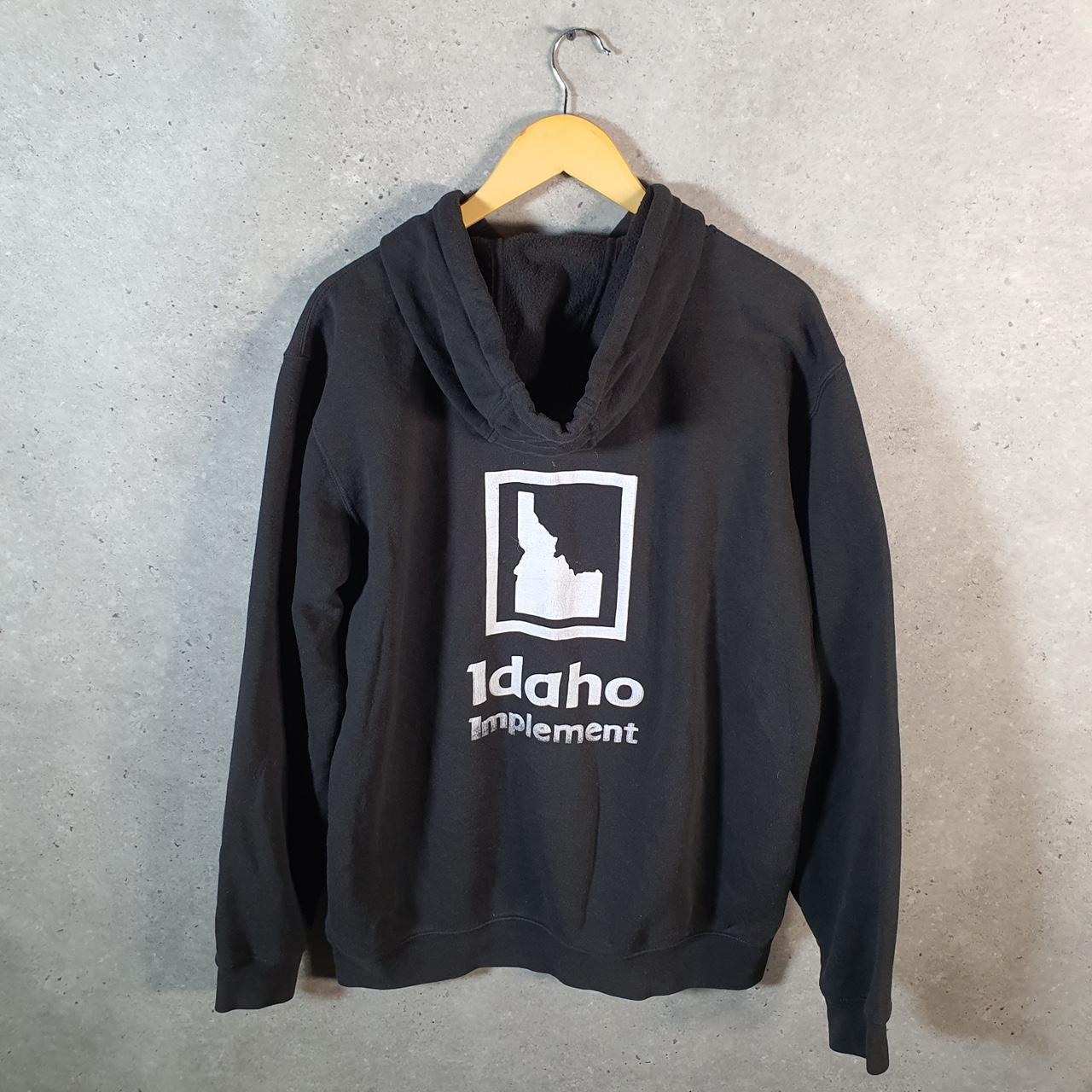 Vintage Carhartt Hoodie Men’s Medium Black Pullover Blank USA Original Fit