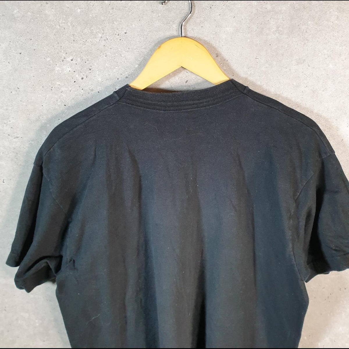 Vintage Fruit of the Loom Las Vegas Nevada 90s USA Single Stitch T Shirt Men’s Large Black C8763