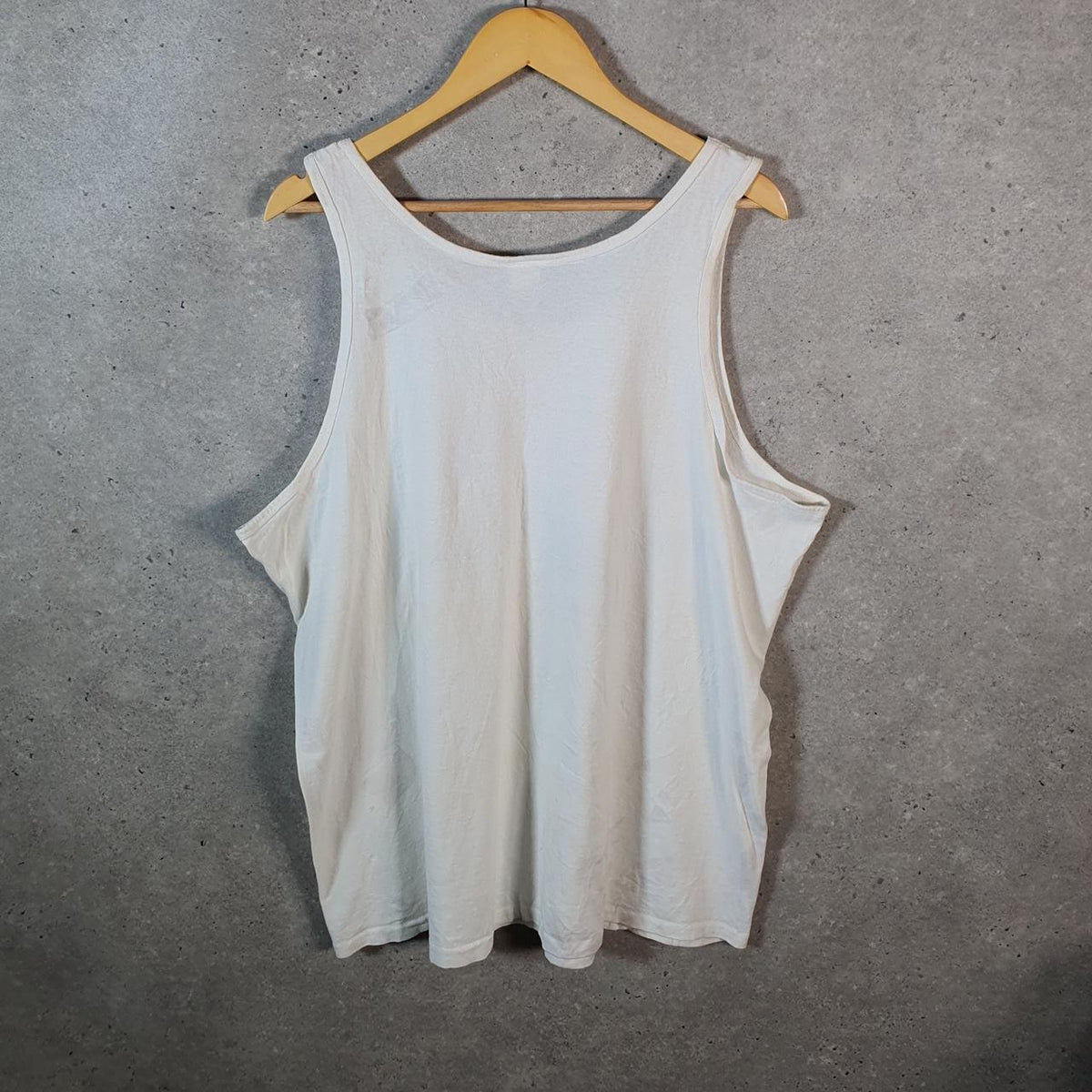 Vintage Dolfin Graphic Design 90s USA Single Stitch Vest Men’s Large White