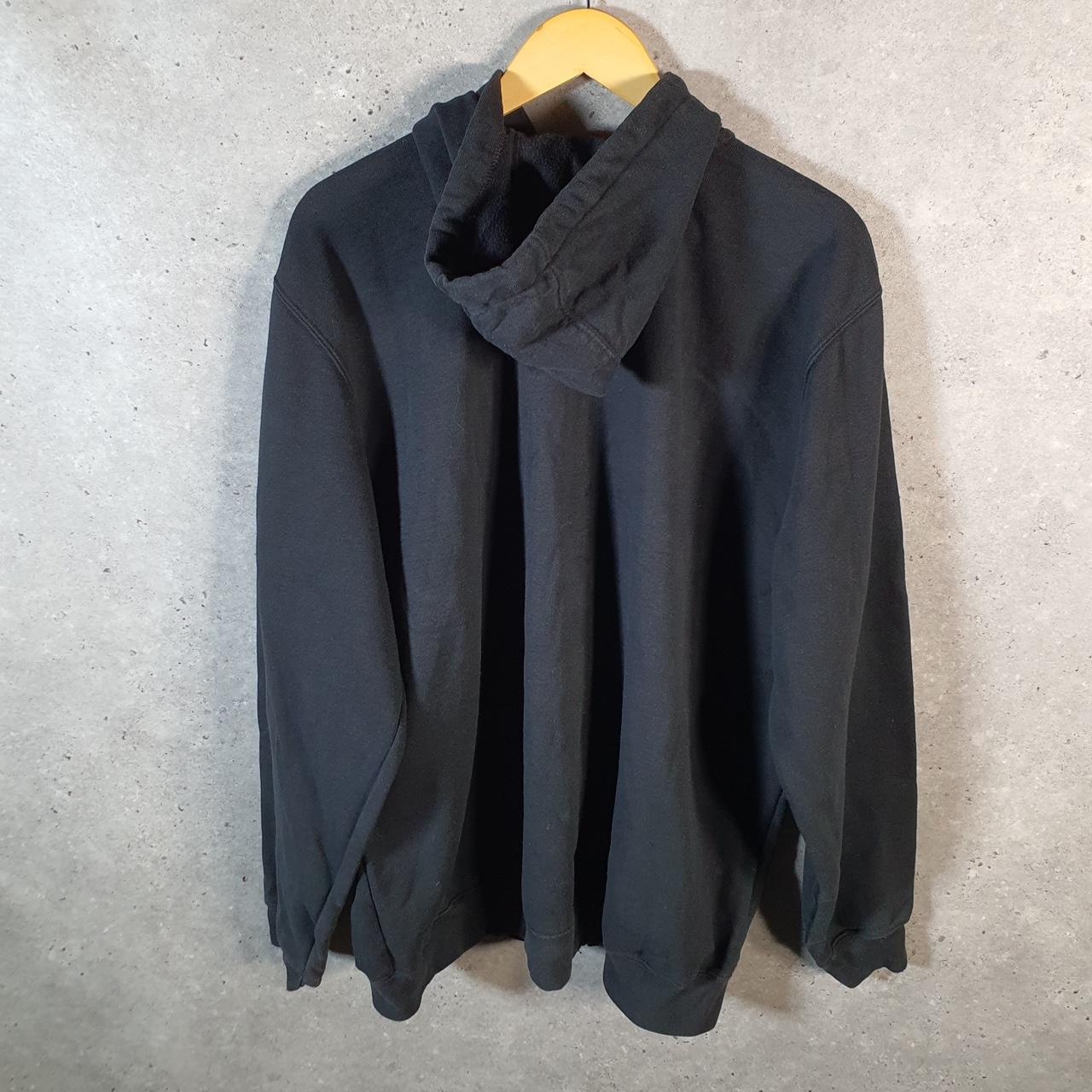Vintage Carhartt Hoodie Mens XL Black Full Zip USA Original Fit