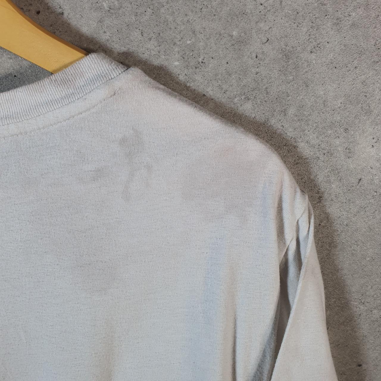 Vintage Ralph Lauren Polo Spellout T Shirt Womens XL White Classic Fit Pony