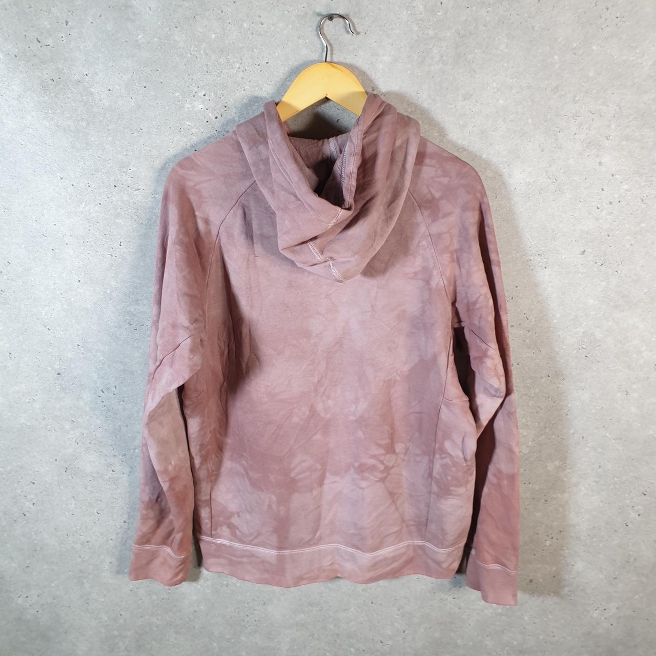 Vintage Nike SB Flowers Spellout Hoodie Womens M Pink Swoosh Y2K