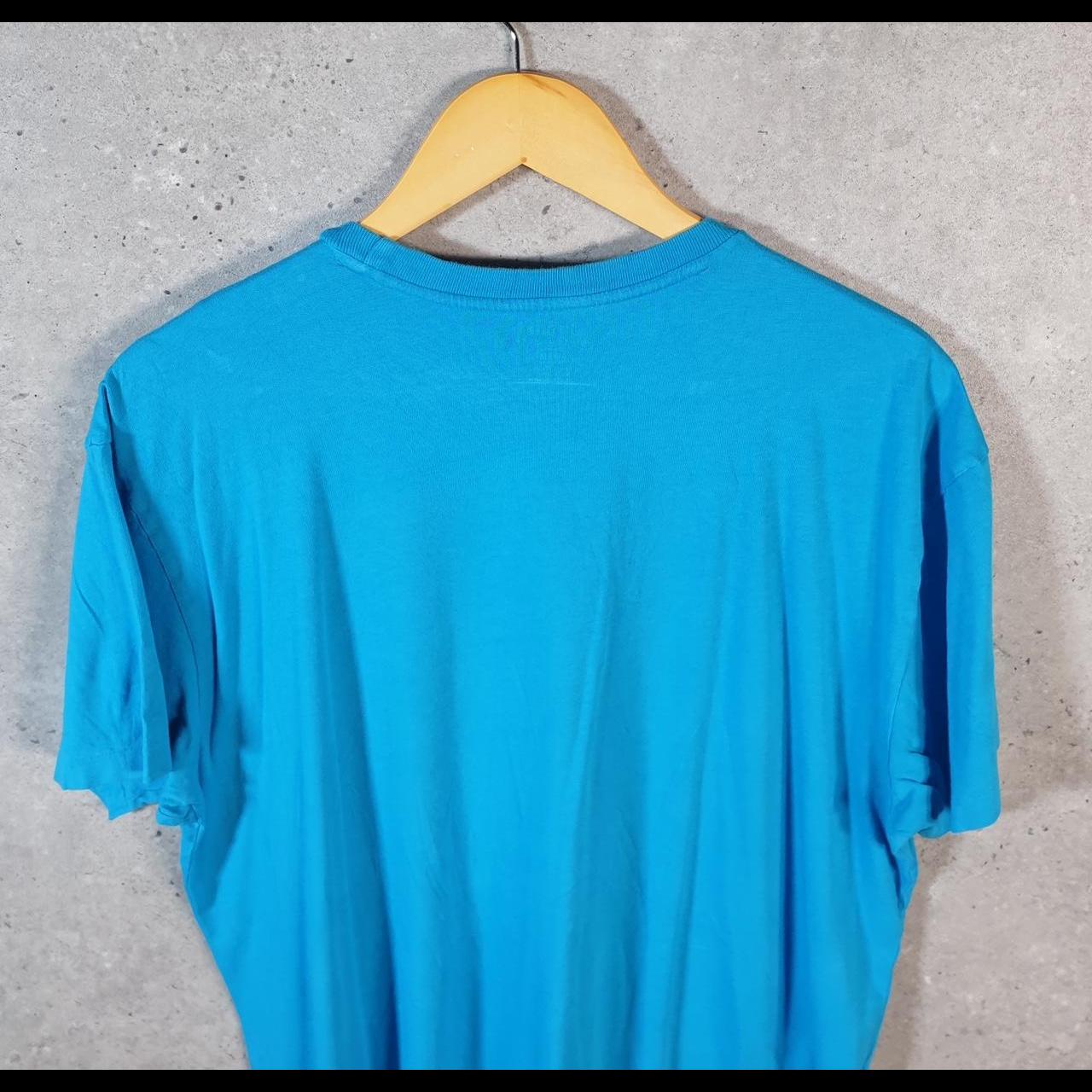 Vintage Ralph Lauren Polo T Shirt Men’s Medium Blue Embroidered Pony Classic Fit C9168