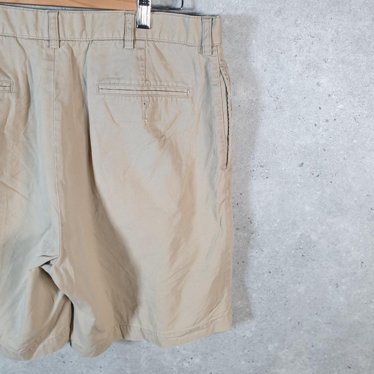 Vintage Ralph Lauren Polo Shorts Jorts Chino Cargo Men’s W36 Brown Baggy Cotton