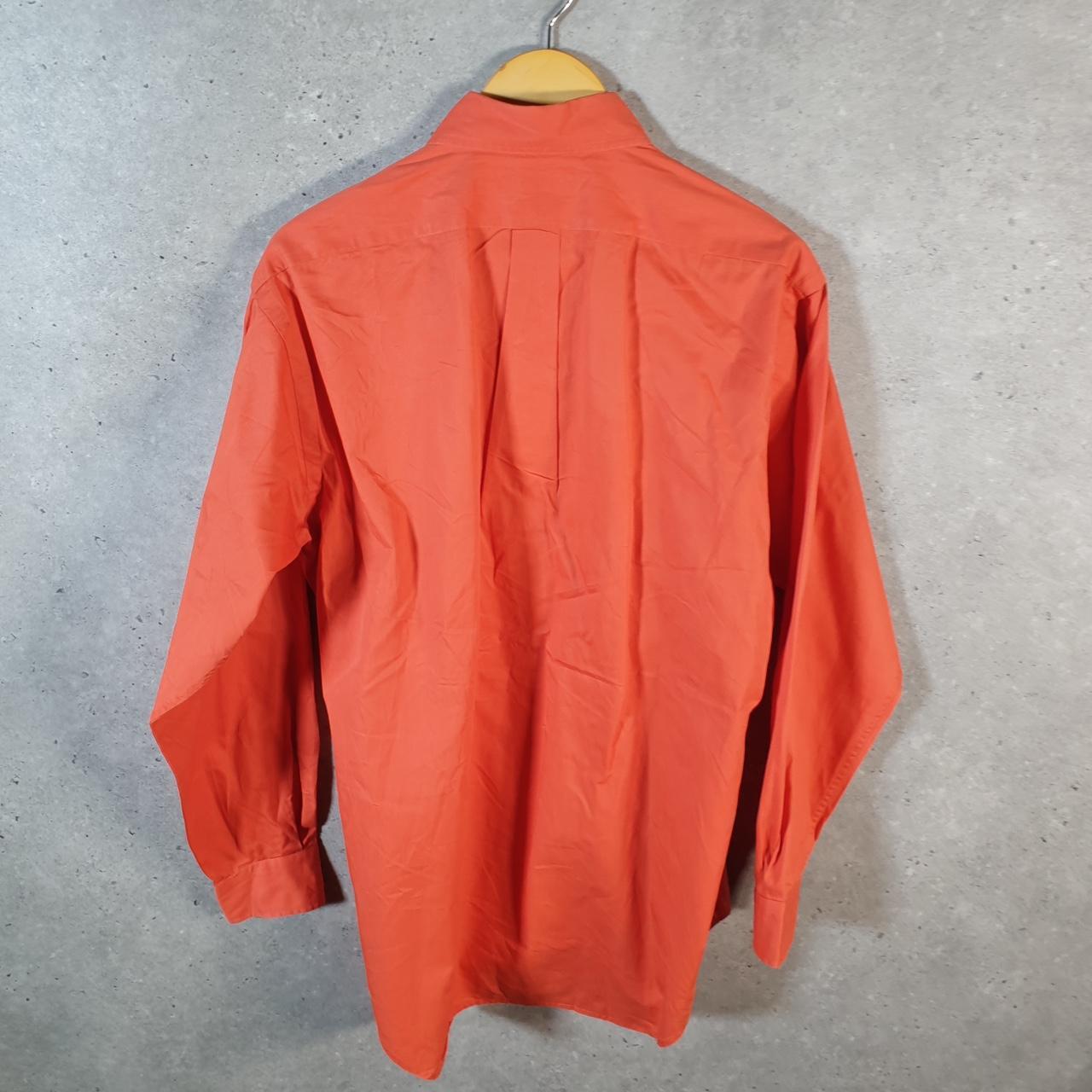 Vintage Ralph Lauren Button Down Shirt Men’s Small Red Blake Fit Pony Cotton