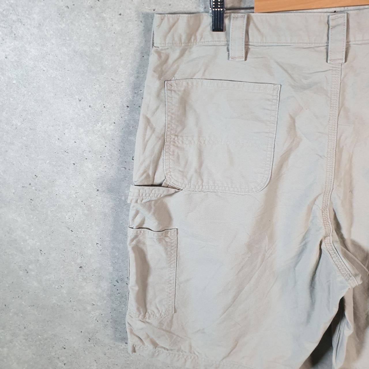 Vintage Carhartt Baggy Carpenter Shorts Jorts Cargo Men’s W42 Brown Original Fit Workwear