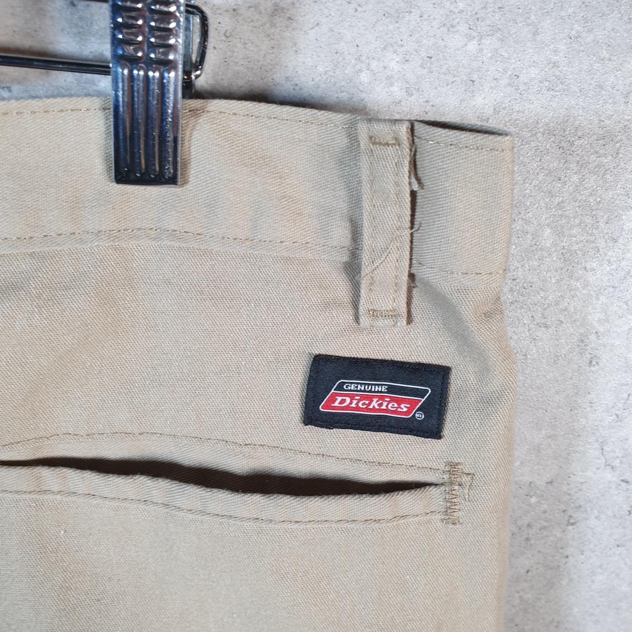 Vintage Dickies Baggy Chino Shorts Jorts Cargo Mens W38 Brown Loose Fit