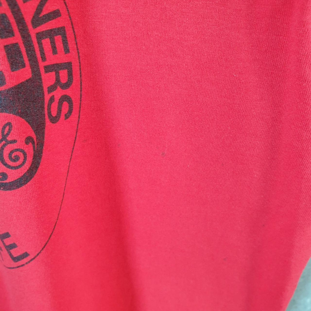 Vintage Hanes Fitness Factory 1990 USA Single Stitch T Shirt Men’s Large Red C8070