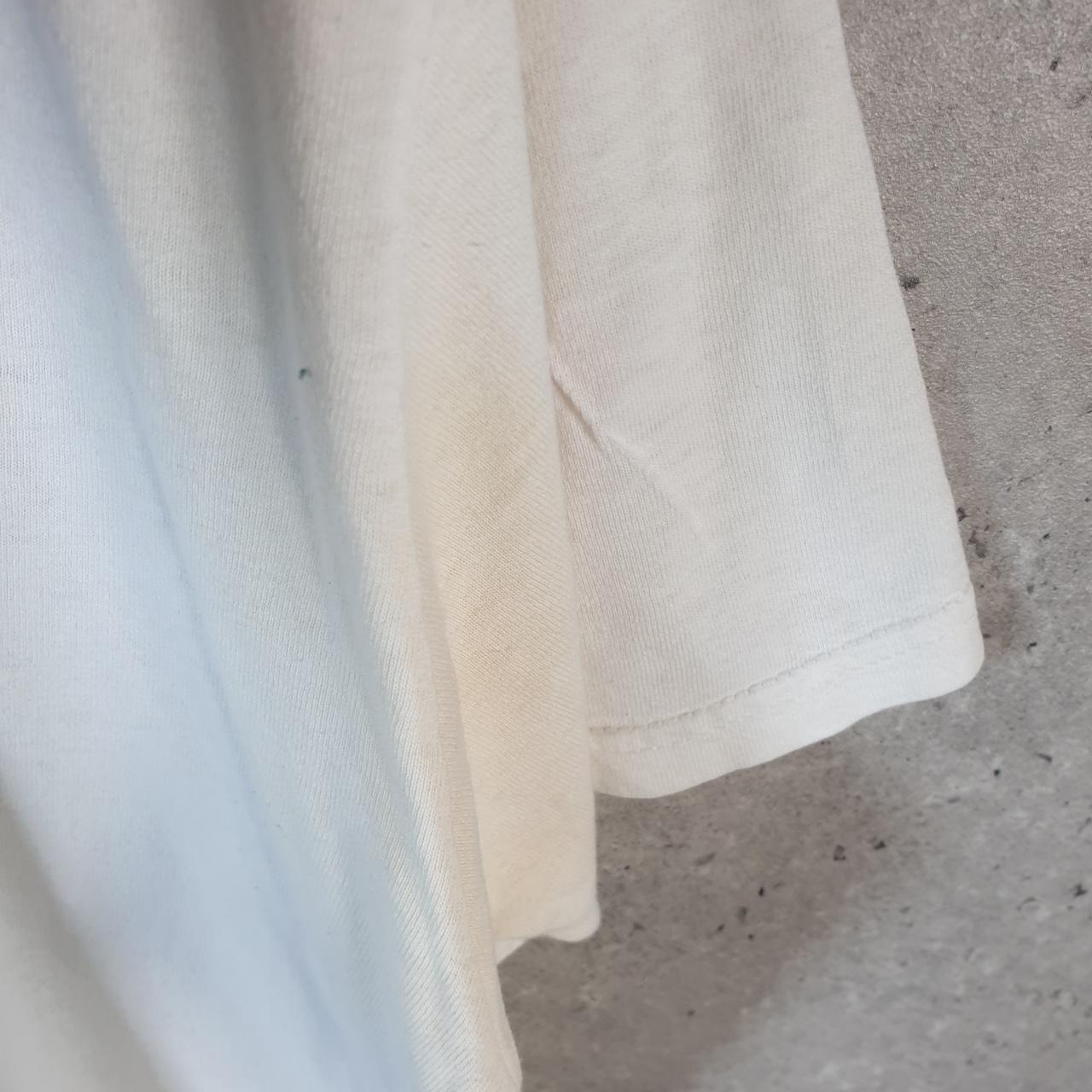 Vintage Nike 90 Swoosh T Shirt Shirt Men’s Large White Logo Athletic C9938